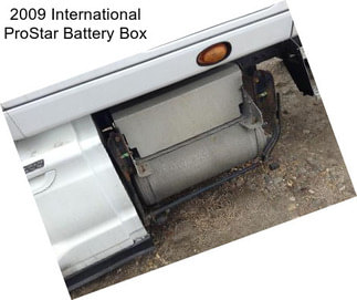 2009 International ProStar Battery Box