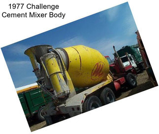 1977 Challenge Cement Mixer Body