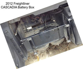 2012 Freightliner CASCADIA Battery Box