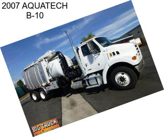 2007 AQUATECH B-10