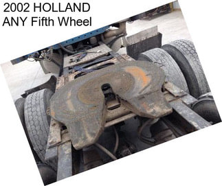 2002 HOLLAND ANY Fifth Wheel