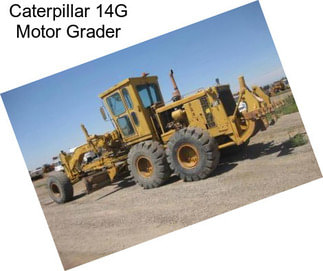 Caterpillar 14G Motor Grader