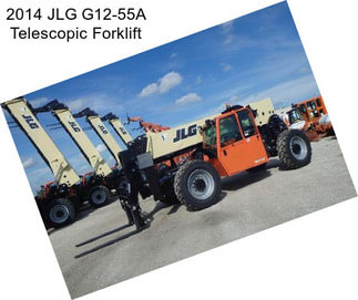 2014 JLG G12-55A Telescopic Forklift