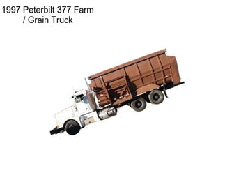 1997 Peterbilt 377 Farm / Grain Truck