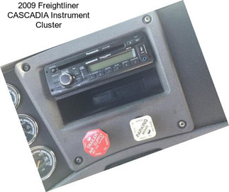 2009 Freightliner CASCADIA Instrument Cluster