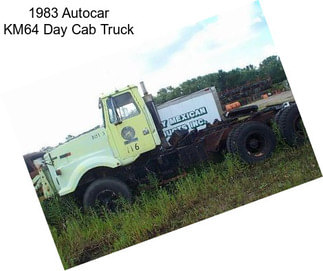 1983 Autocar KM64 Day Cab Truck