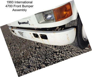 1993 International 4700 Front Bumper Assembly