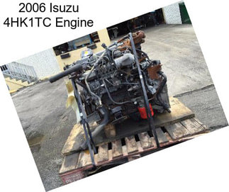 2006 Isuzu 4HK1TC Engine