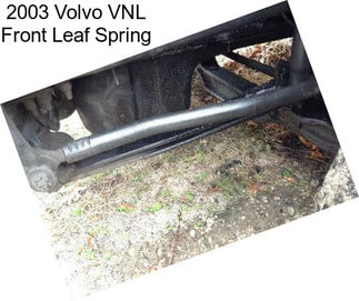 2003 Volvo VNL Front Leaf Spring