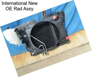 International New OE Rad Assy