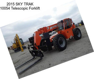 2015 SKY TRAK 10054 Telescopic Forklift