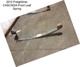 2012 Freightliner CASCADIA Front Leaf Spring