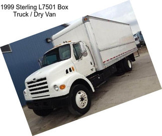 1999 Sterling L7501 Box Truck / Dry Van