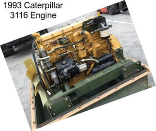 1993 Caterpillar 3116 Engine