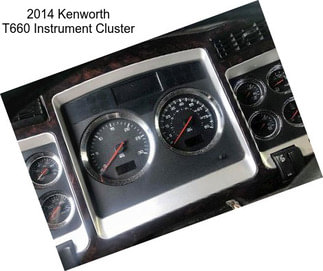 2014 Kenworth T660 Instrument Cluster