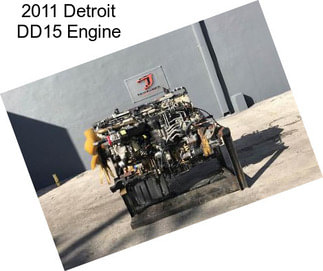 2011 Detroit DD15 Engine
