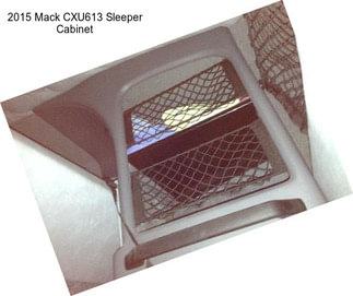 2015 Mack CXU613 Sleeper Cabinet