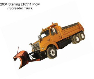 2004 Sterling LT8511 Plow / Spreader Truck