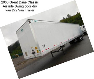 2006 Great Dane Classic Ari ride Swing door dry van Dry Van Trailer