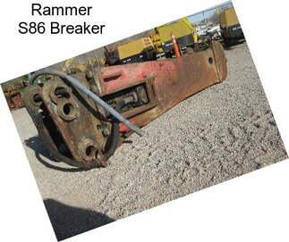 Rammer S86 Breaker