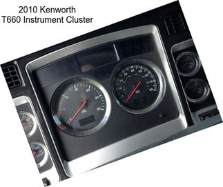 2010 Kenworth T660 Instrument Cluster