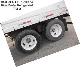 1998 UTILITY Tri-Axle Air Ride Reefer Refrigerated Trailer