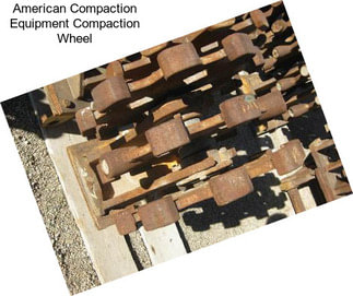 American Compaction Equipment Compaction Wheel