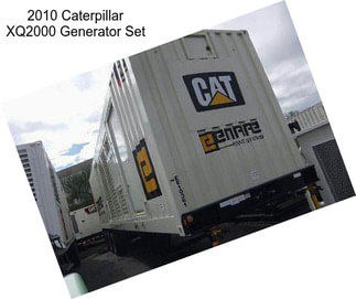 2010 Caterpillar XQ2000 Generator Set