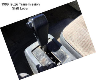 1989 Isuzu Transmission Shift Lever
