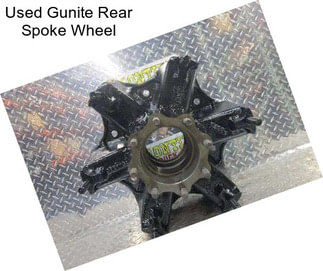 Used Gunite Rear Spoke Wheel