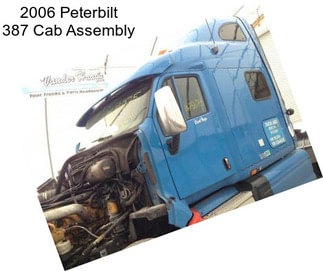 2006 Peterbilt 387 Cab Assembly