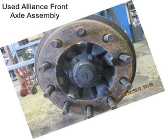 Used Alliance Front Axle Assembly