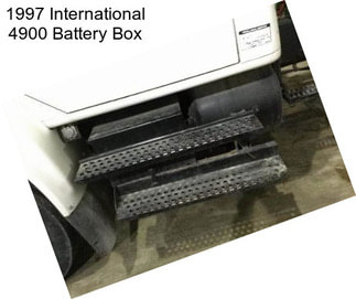 1997 International 4900 Battery Box