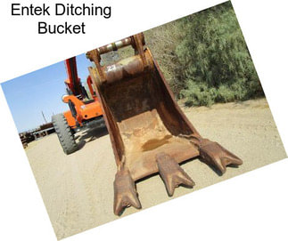 Entek Ditching Bucket