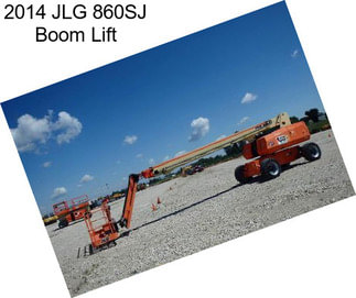 2014 JLG 860SJ Boom Lift