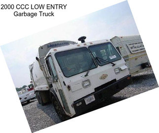 2000 CCC LOW ENTRY Garbage Truck