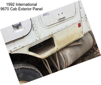 1992 International 9670 Cab Exterior Panel