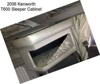 2006 Kenworth T600 Sleeper Cabinet
