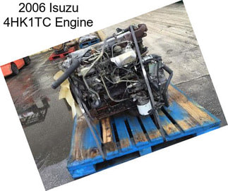 2006 Isuzu 4HK1TC Engine