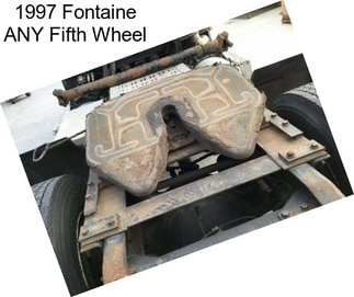 1997 Fontaine ANY Fifth Wheel