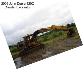 2006 John Deere 120C Crawler Excavator