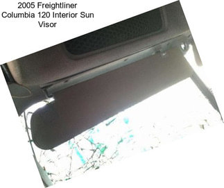 2005 Freightliner Columbia 120 Interior Sun Visor