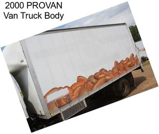 2000 PROVAN Van Truck Body