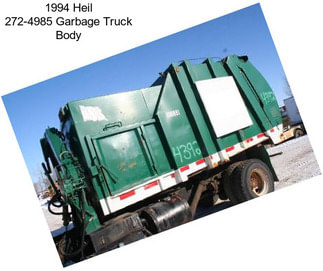 1994 Heil 272-4985 Garbage Truck Body