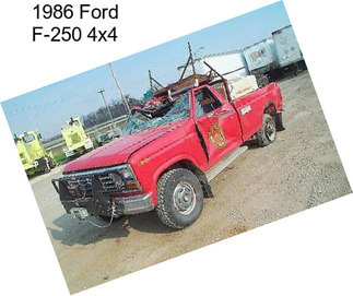 1986 Ford F-250 4x4