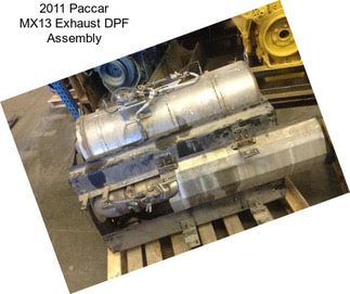 2011 Paccar MX13 Exhaust DPF Assembly