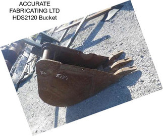 ACCURATE FABRICATING LTD HDS2120 Bucket