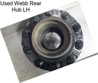 Used Webb Rear Hub LH