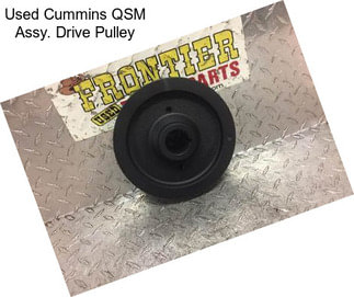 Used Cummins QSM Assy. Drive Pulley