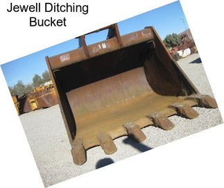 Jewell Ditching Bucket